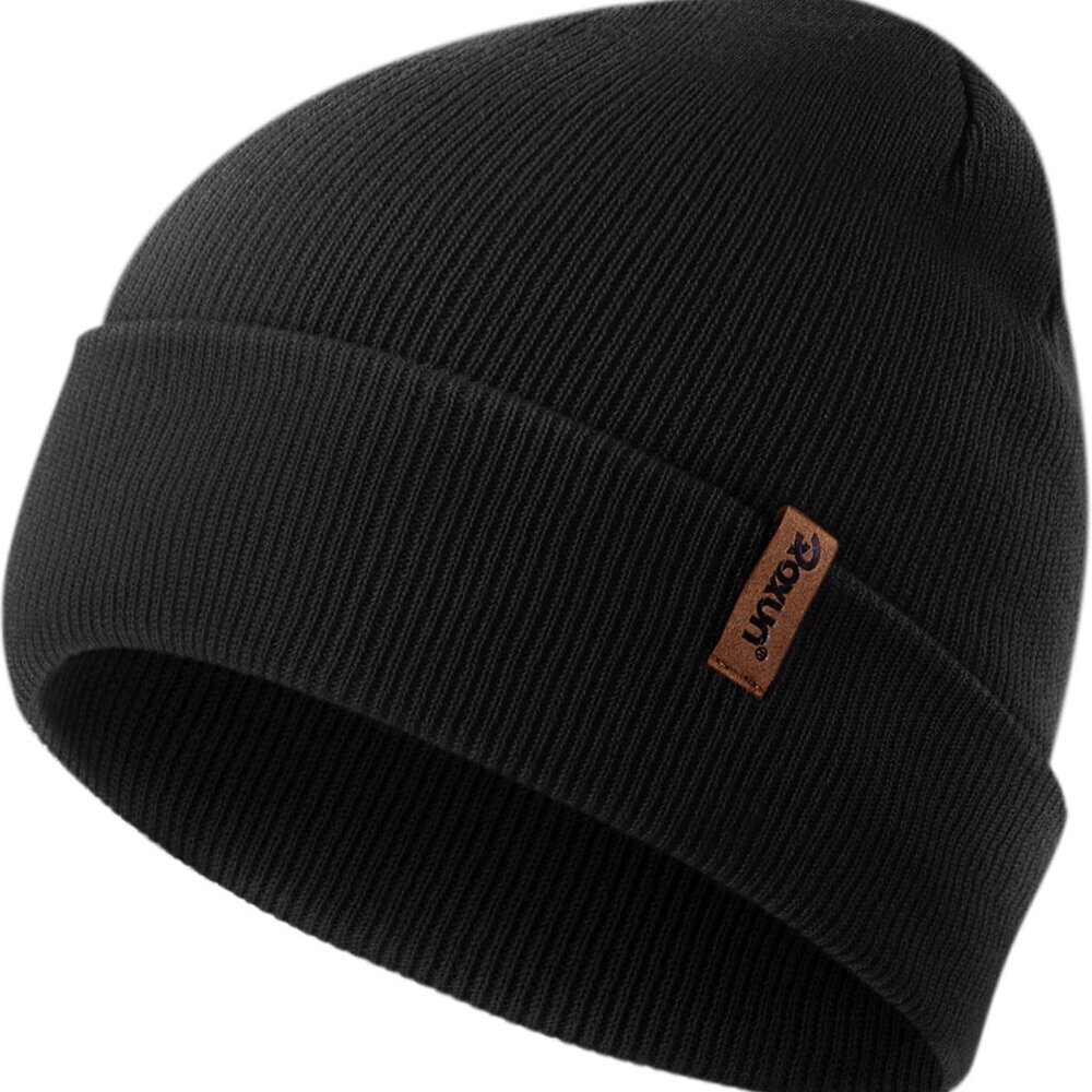 Unisex Knit Cuffed Beanie Soft Warm Winter Hat Minimal Chic Style